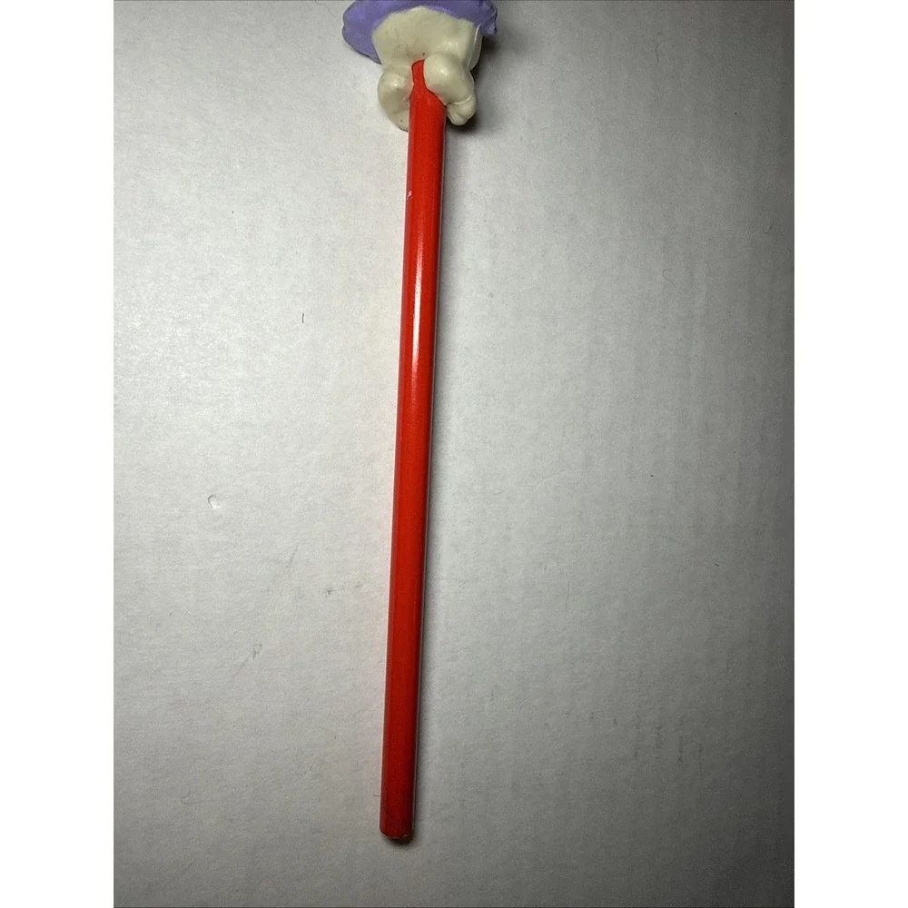 Vintage Unsharpened 1986 Pound Puppies Pencil and Topper Tonka Corp Taiwan